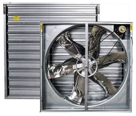 Exaustor para aviários Fazenda de suínos Ventilação industrial durável Ventilador de exaustão para aviários Sistema de refrigeração