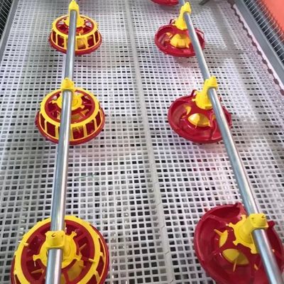 750w Equipamento para criação de aves de capoeira Equipamento de alimentação para frangos de corte 4 bandejas/3m 3 bandejas/3m