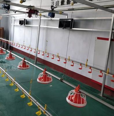 Sistema de controle ambiental da máquina de alimentação de aves de 45 mm de diâmetro