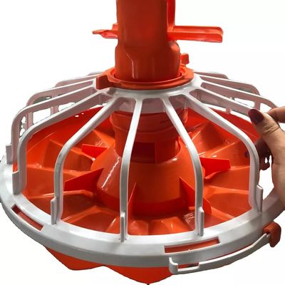 Dia 45mm Máquina Alimentadora de Frango Totalmente Automática Alimentadora de Piso