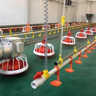Sistema de alimentação de frangos de corte 14 grade 16 grade plástico e aço galvanizado