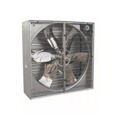 Exaustor de frango para obras de construção 122*122*40 cm 6 peças lâminas