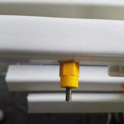 Tubo quadrado de 25 mm para aves bebedouros de plástico PVC cano de água para frango