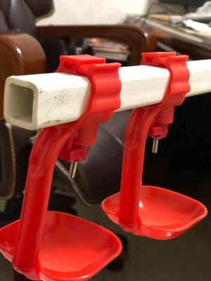 Tubo quadrado de 25 mm para aves bebedouros de plástico PVC cano de água para frango