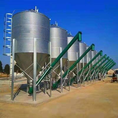 Caixas para ração agrícola de aço HX Caixas para armazenamento de grãos de aves