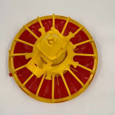 Alimentador de aves de 360 ​​graus bebedor 5-10 pássaros bebedor de mamilo de água comedor de frango