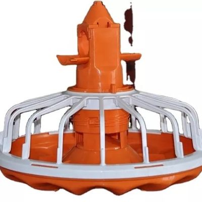 Tubo de alimentação para máquina de criação de aves de diâmetro 45 mm aço galvanizado para produtos de frangos de corte